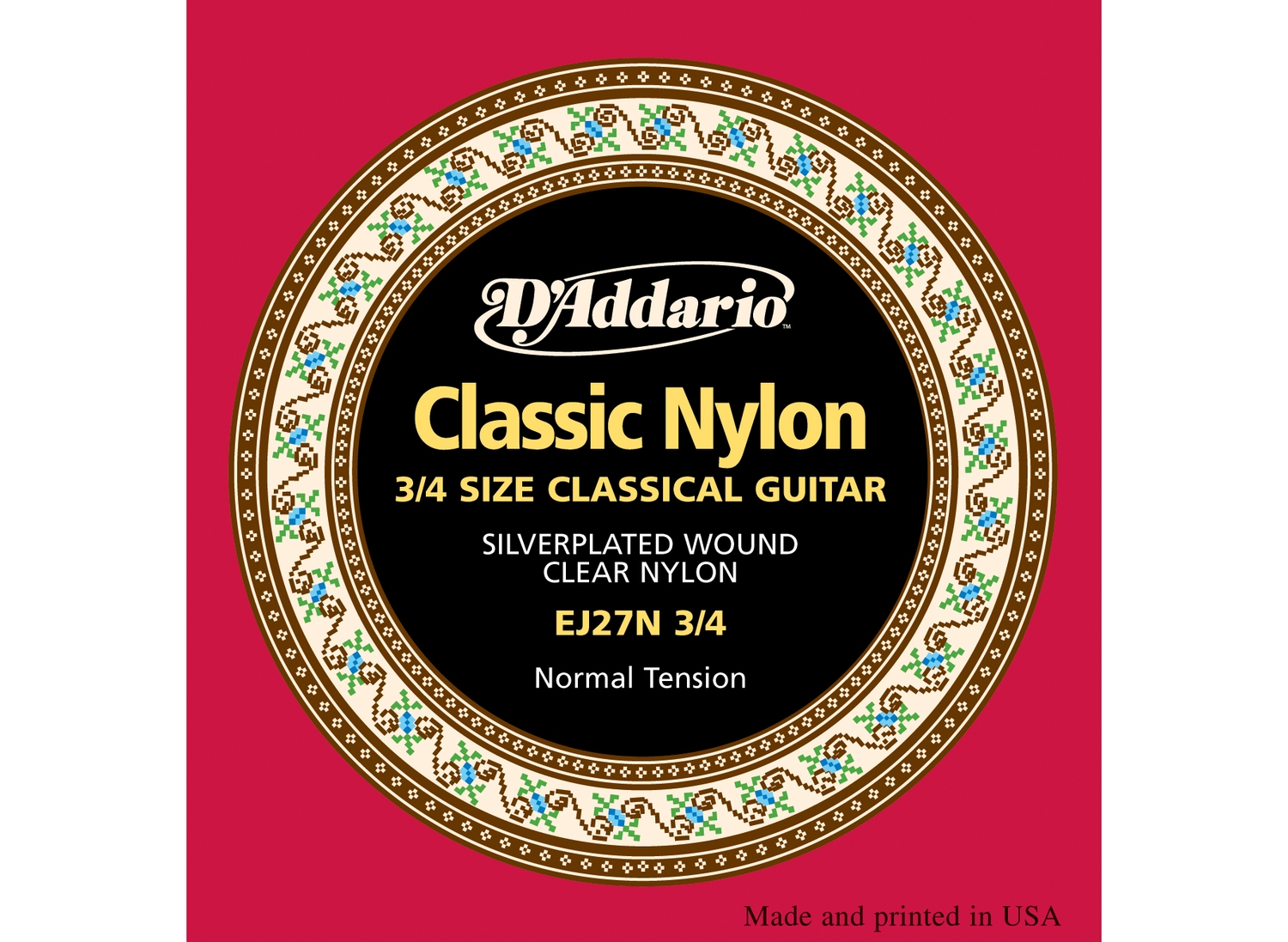 D'Addario EJ27N 3/4 по цене 1 400 ₽