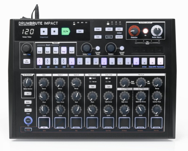 Arturia DrumBrute Impact Noir по цене 40 500 ₽