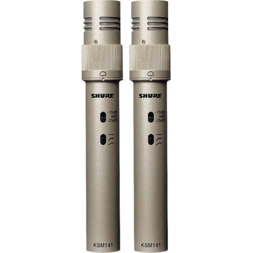 Shure KSM141/SL ST PAIR по цене 104 800 ₽