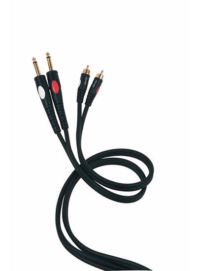 Die Hard DHG535LU3 Кабель 2 х Mono  Jack - 2 x RCA, 3 метра по цене 2 240 ₽