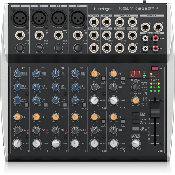 Behringer Xenyx 1202SFX по цене 19 240.00 ₽