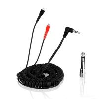 ZOMO replacement cable for Sennheiser HD 25 black 3,5m сменный витой кабель