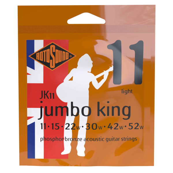 Rotosound JK11 Strings Phosphor Bronze по цене 640.00 ₽