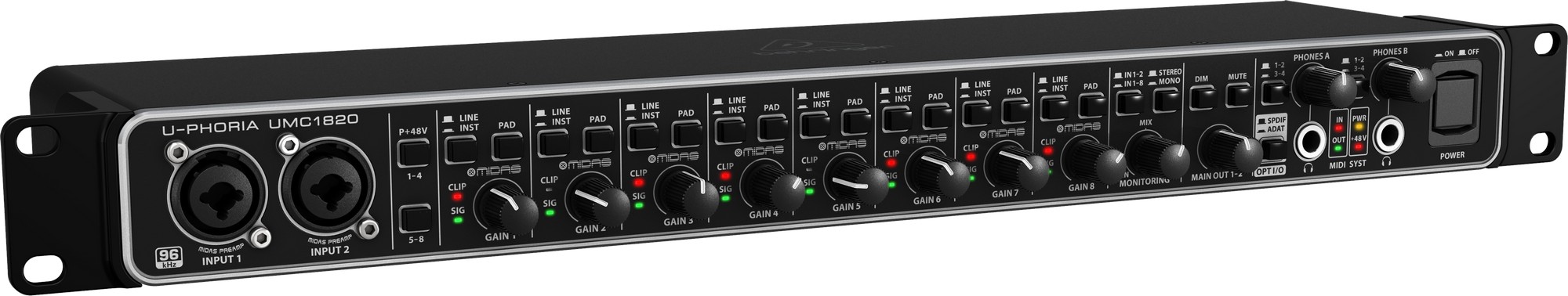 Behringer U-PHORIA UMC1820 по цене 34 520 ₽