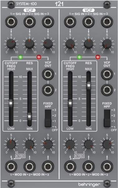 Behringer SYSTEM 100 121 DUAL VCF по цене 12 000 ₽