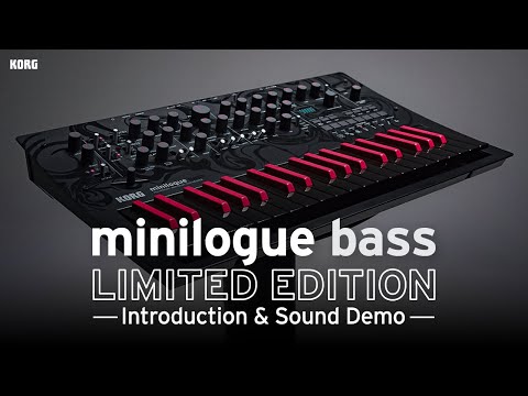 minilogue bass Limited Edition - Introduction & Sound Demo