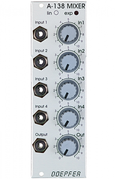 Doepfer A-138a Mixer Linear по цене 5 550 ₽