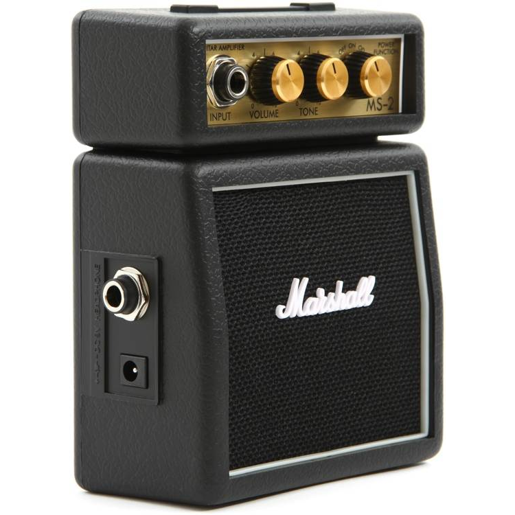 Marshall MS-2 Micro Amp Black по цене 7 300 ₽