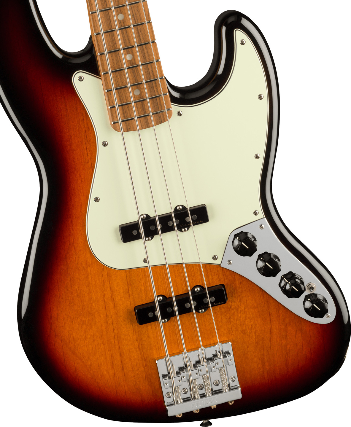 Fender Player Plus Active Jazz Bass PF 3-Tone Sunburst по цене 188 000 ₽