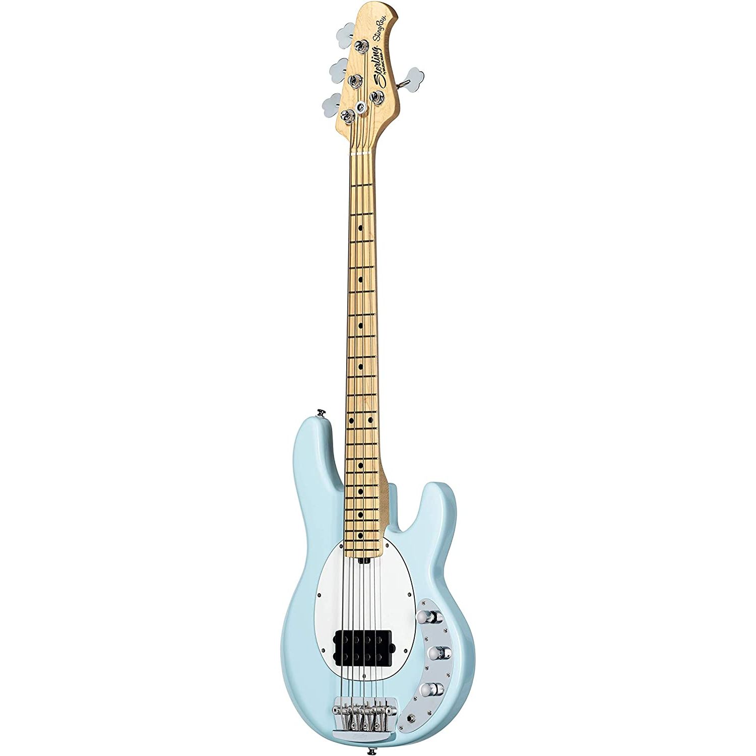 Sterling By Music Man StingRay Short Scale RAYSS4 Daphne Blue по цене 102 900 ₽