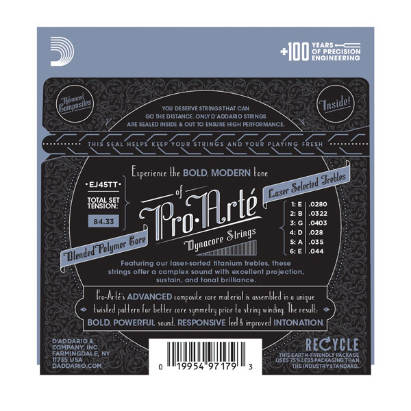 D'Addario EJ45TT по цене 3 250 ₽