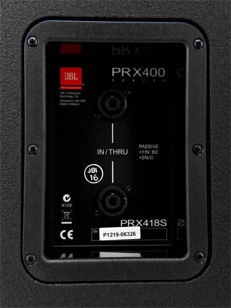 JBL PRX418S по цене 141 300 ₽