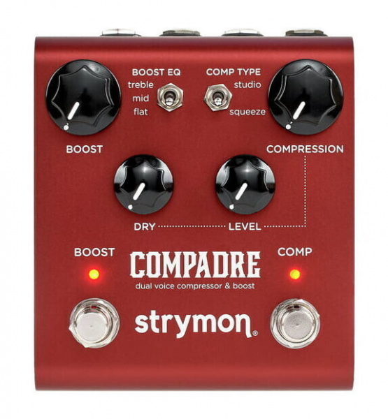 Strymon Compadre Dual Voice Compressor and Clean/Dirty Boost по цене 27 750.00 ₽