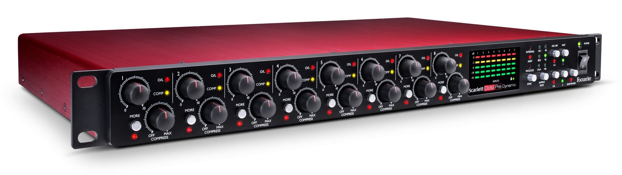 FOCUSRITE Scarlett OctoPre Dynamic по цене 76 636 ₽