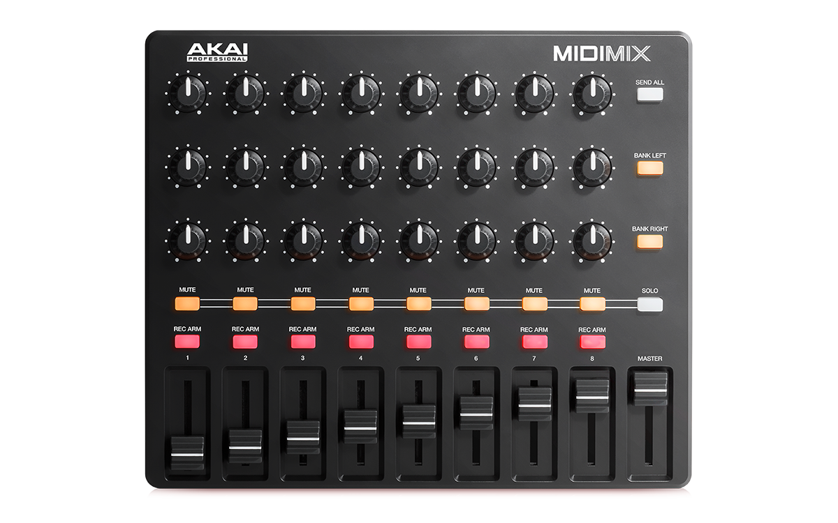 MIDIMIX — новый микшерный контроллер от AKAI