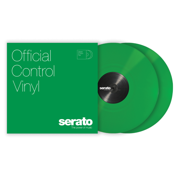 Serato 12" Control Vinyl Performance Series (пара) - Green