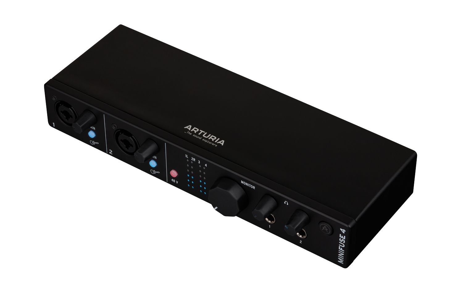Arturia MiniFuse 4 Black по цене 26 500 ₽