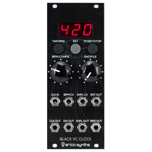 Erica Synths Black VC Clock v2 по цене 20 180 ₽