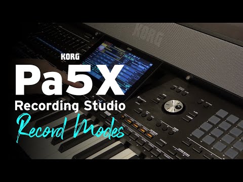 Pa5X Recording Studio – Record Modes (Record, Overwrite, Overdub)