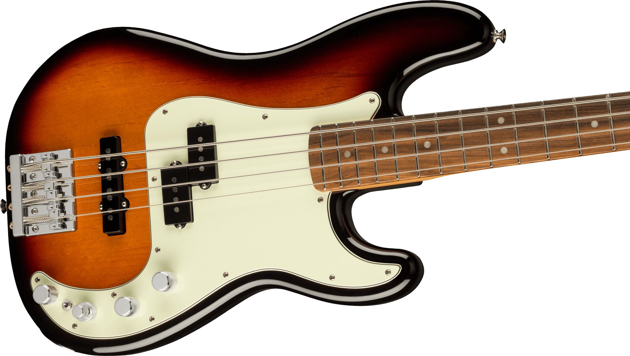 Fender Player Plus Active P Bass PF 3-Tone Sunburst по цене 154 000 ₽