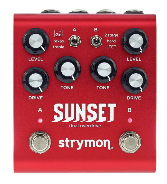 Strymon Sunset Dual Overdrive по цене 29 600.00 ₽