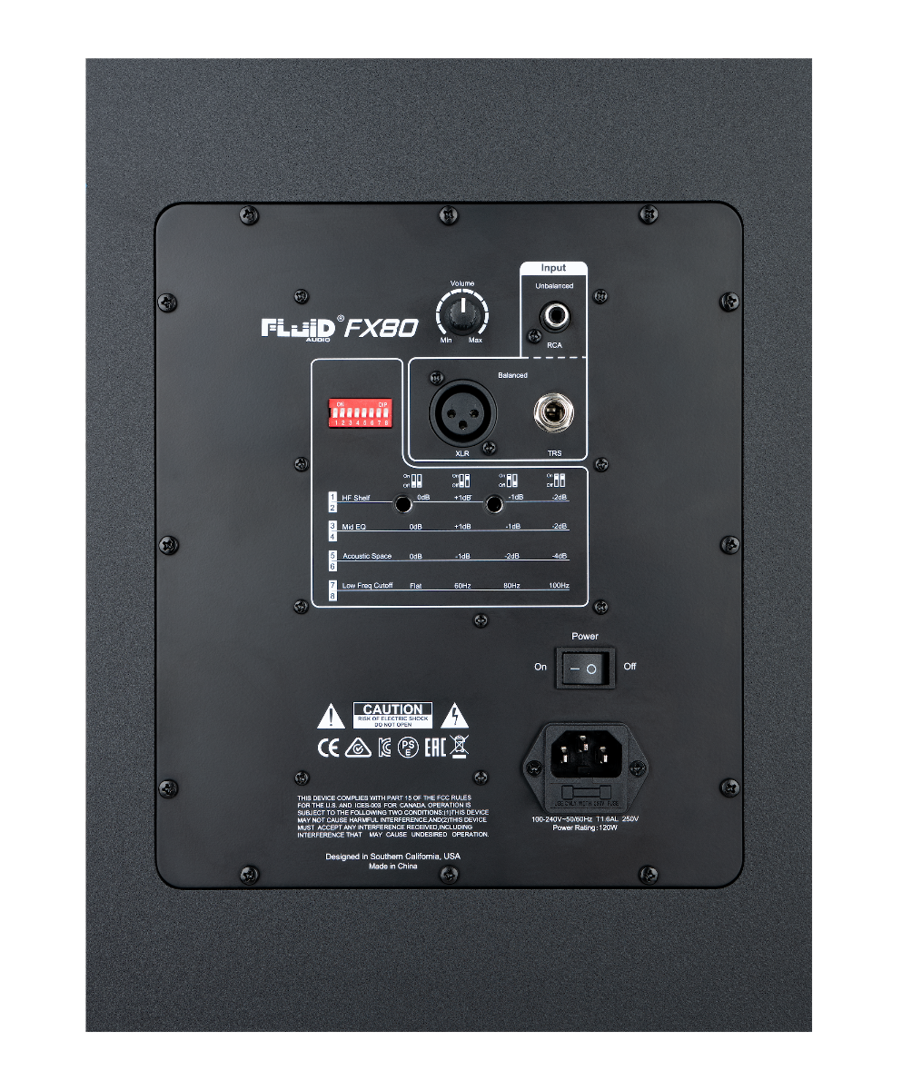 Fluid Audio FX80 по цене 29 990 ₽