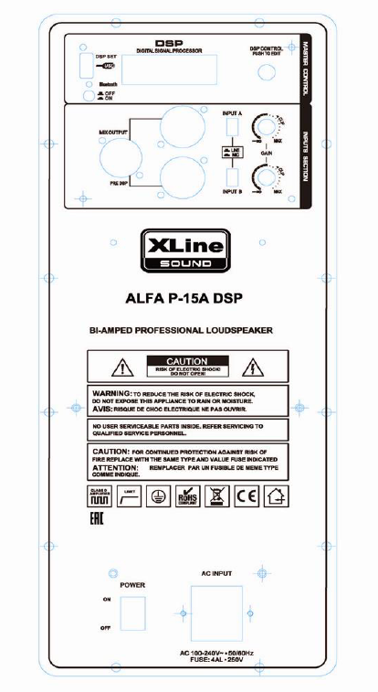 XLine ALFA P-15A DSP по цене 43 750 ₽