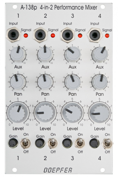 Doepfer A-138p Performance Mixer Input по цене 17 820 ₽