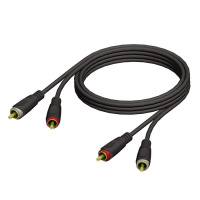 Adam Hall Cables REF 800 3 - Audio Cable 2 x RCA male to 2 x RCA male 3 m по цене 1 200 ₽