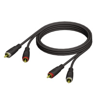 Adam Hall Cables REF 800 3 - Audio Cable 2 x RCA male to 2 x RCA male 3 m по цене 2 000 ₽
