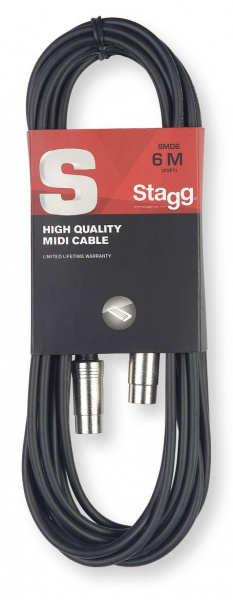 STAGG SMD3 MIDI Кабель по цене 440 ₽