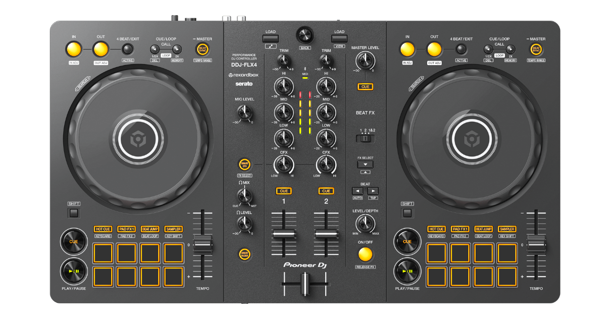 Pioneer DJ | DDJ-FLX4 — новый стандарт среди контроллеров для начинающих