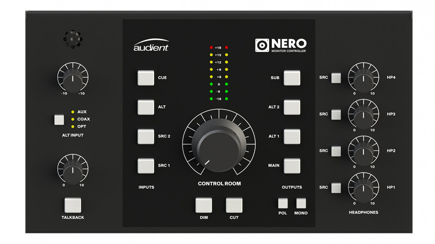 Superbooth 2019: Audient Nero | Настраиваемый мониторный контроллер