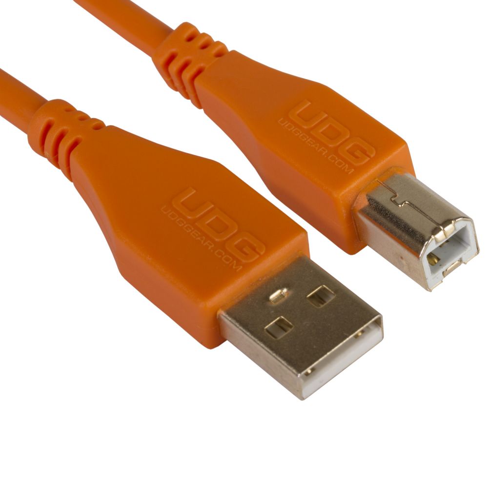 UDG Ultimate Audio Cable USB 2.0 A-B Orange Straight 1 m по цене 940 ₽