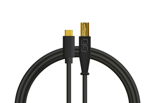 DJTT Chroma Cables USB Type C Black по цене 3 450 ₽