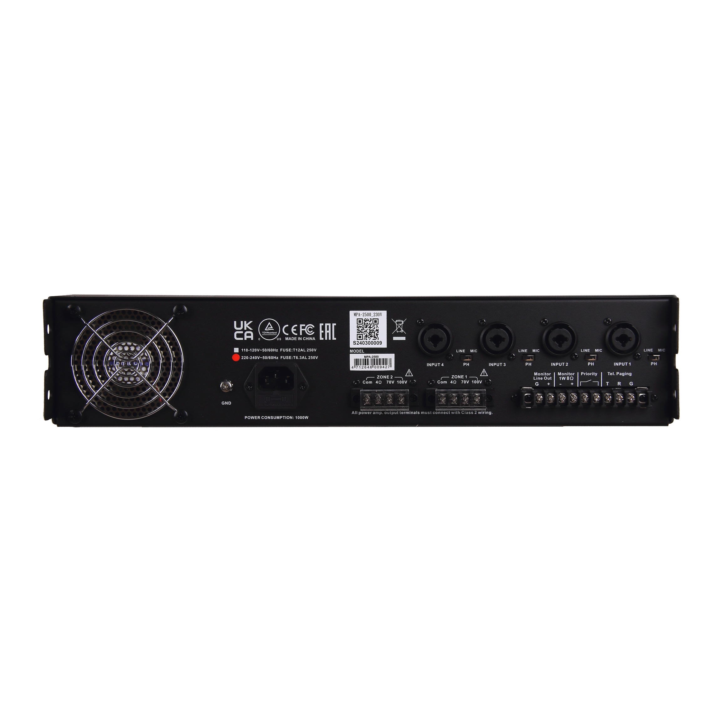 Show MPA-2500 по цене 51 050 ₽