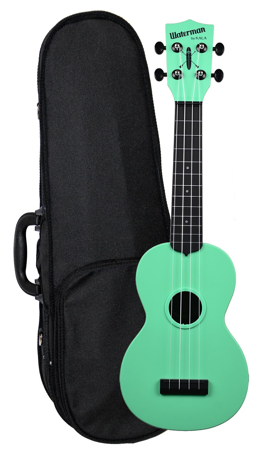 Waterman by Kala KA-SWB-GN Seafoam Green Matte Soprano Ukulele по цене 4 550 ₽