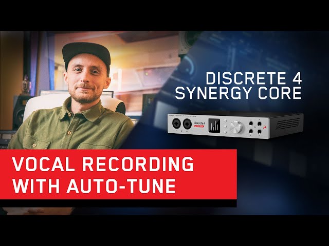 Danny Trachtenberg Recording with Discrete 4 Synergy Core, Auto Tune & Edge Solo Modeling Mic