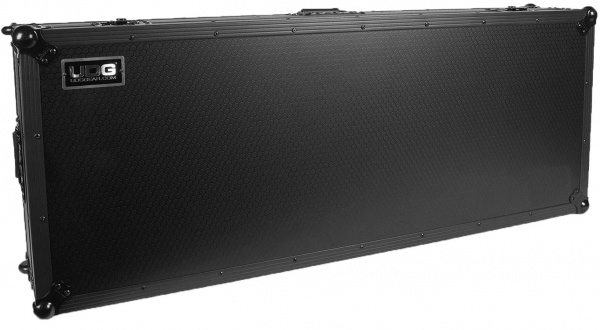 UDG Ultimate Flight Case Set PLX9/SL1200 Black MK2 Plus (Laptop Shelf + Wheels) по цене 48 740 ₽