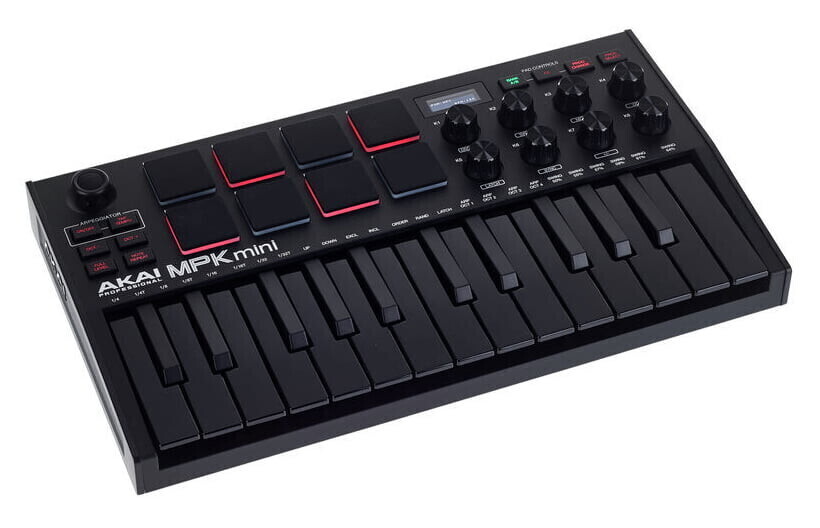 AKAI PRO MPK Mini MK3 Black по цене 13 450 ₽
