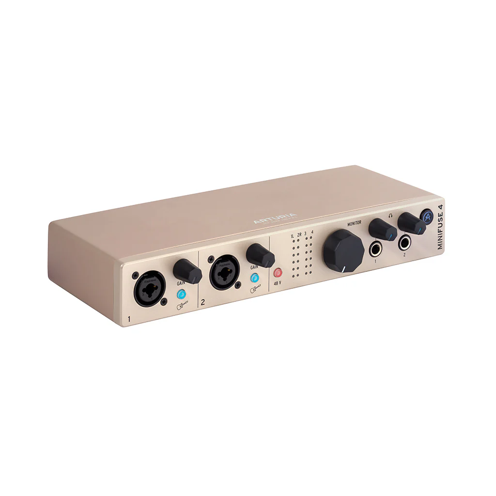 Arturia MiniFuse 4 Champagne Edition по цене 26 500.00 ₽