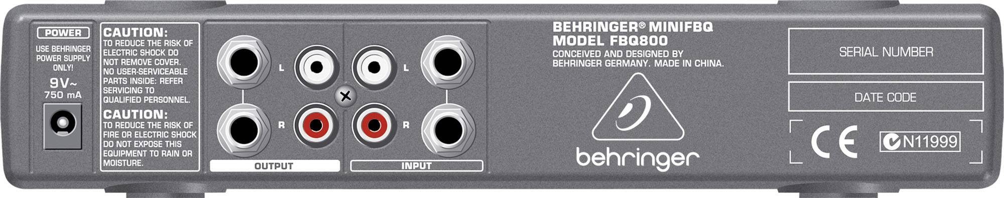 Behringer FBQ800 по цене 6 850 ₽