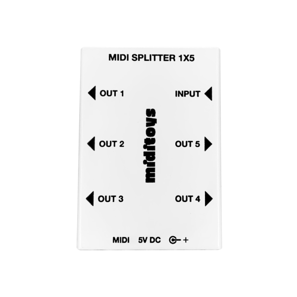 Miditoys Midi Splitter 1x5 White по цене 4 150 ₽