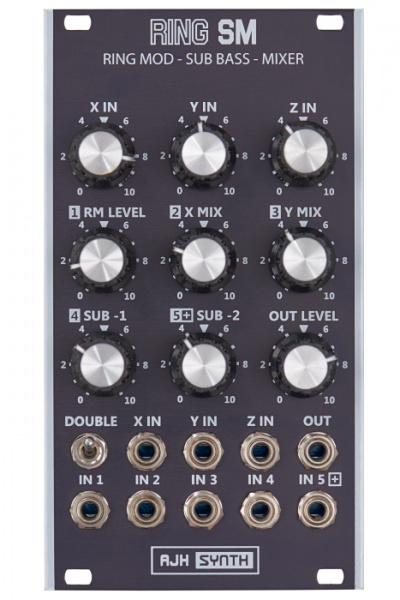 AJH Synth MiniMod Ring SM black по цене 46 800 ₽