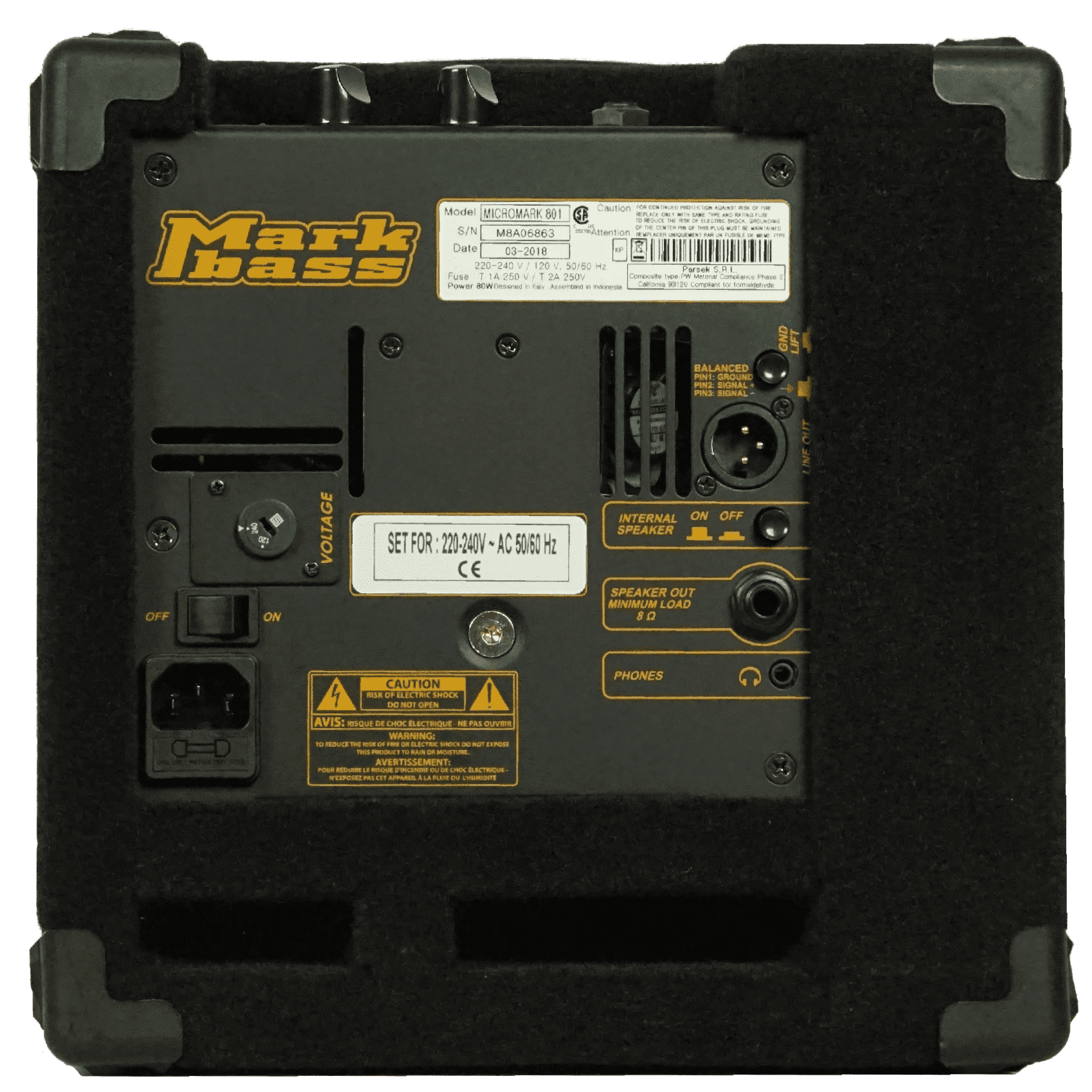 Markbass Micromark 801 по цене 42 050 ₽