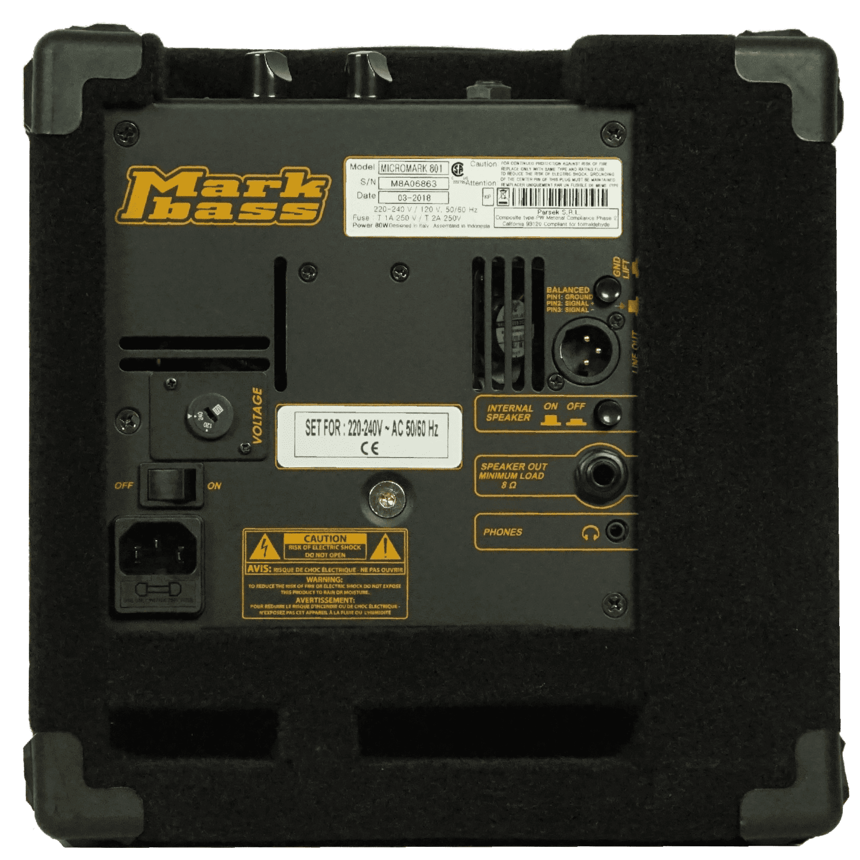 Markbass Micromark 801 по цене 49 990 ₽