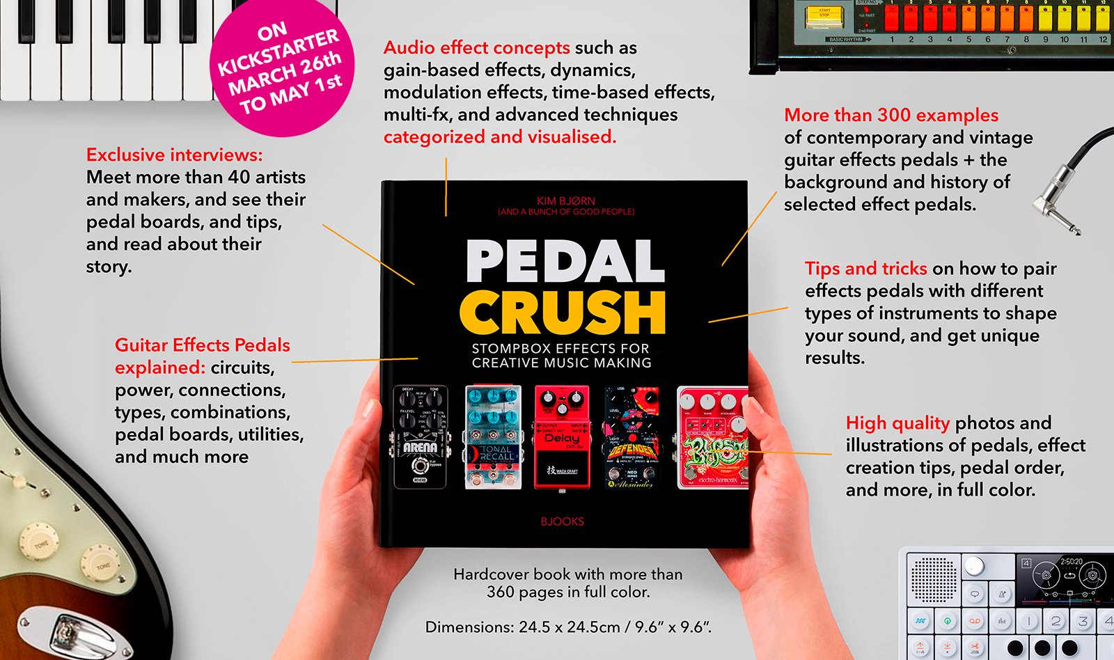 BJOOKS Pedal Crush - Stompbox Effects For Creative Music Making по цене 6 984 ₽