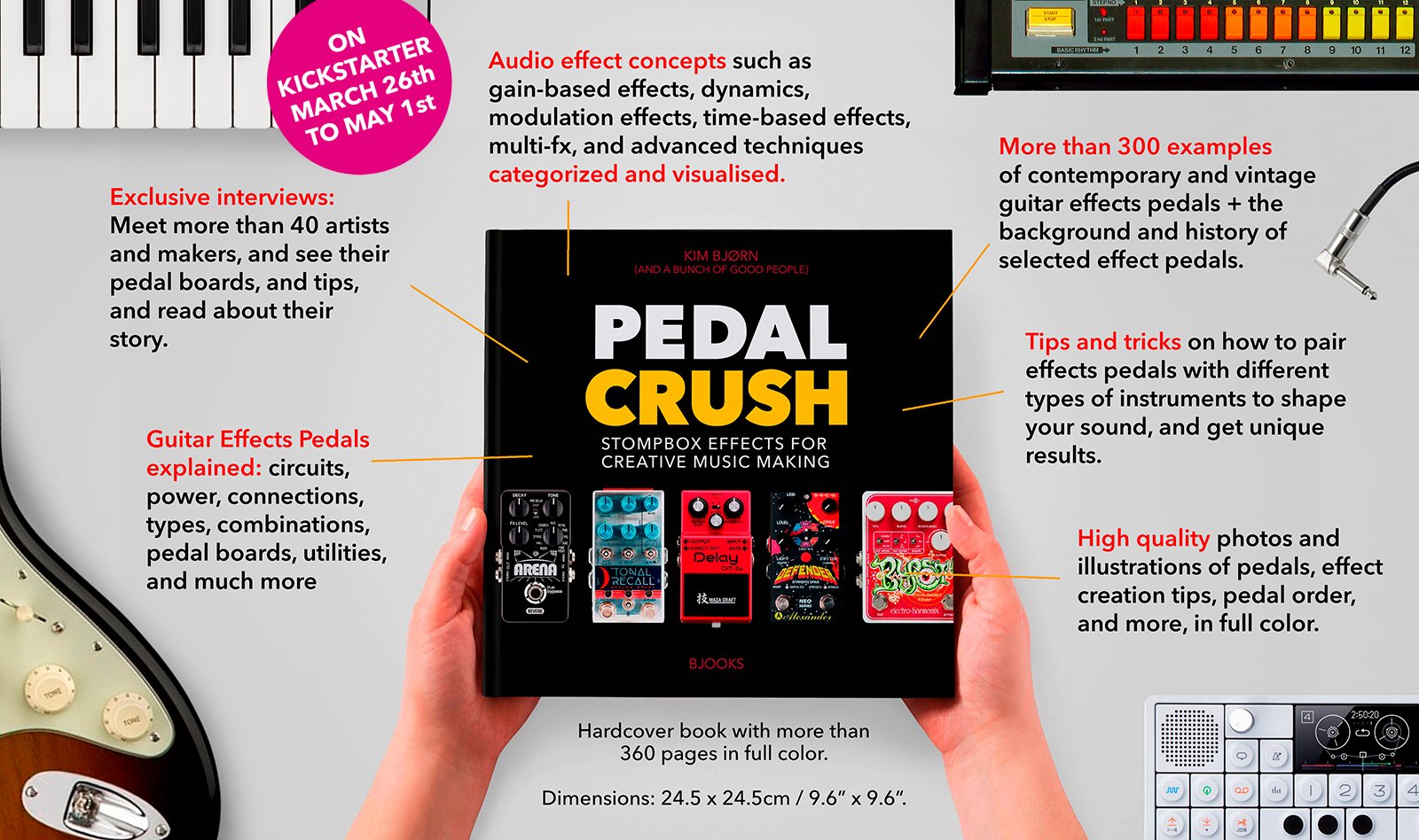 BJOOKS Pedal Crush - Stompbox Effects For Creative Music Making по цене 7 800 ₽