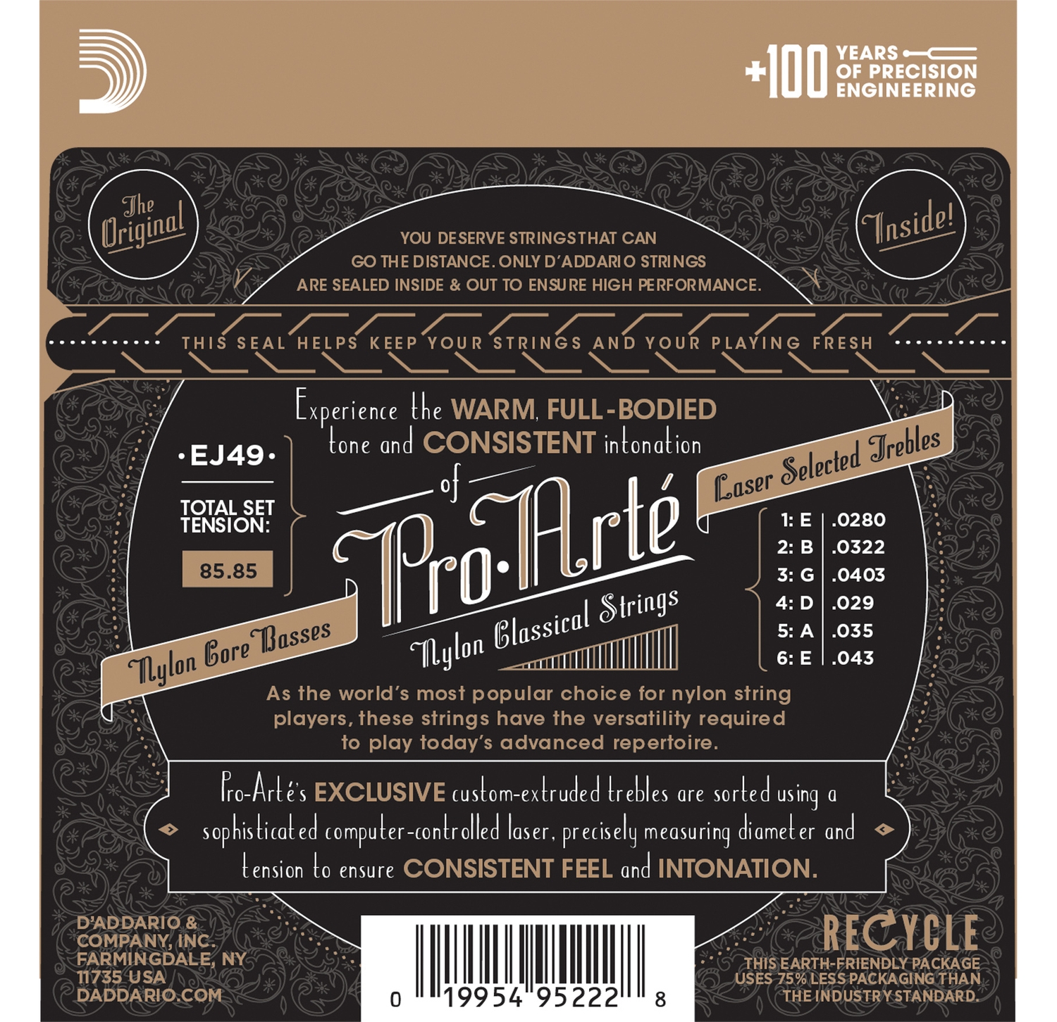 D'Addario EJ49 по цене 1 830 ₽