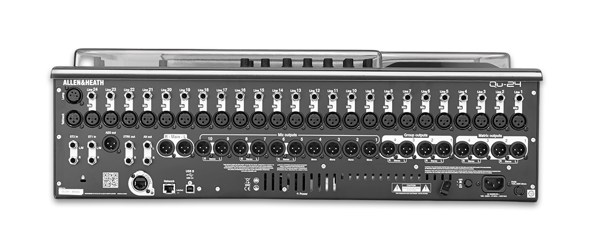 Decksaver Allen & Heath QU24 Cover по цене 11 850 ₽